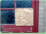 boarded up Marlborough